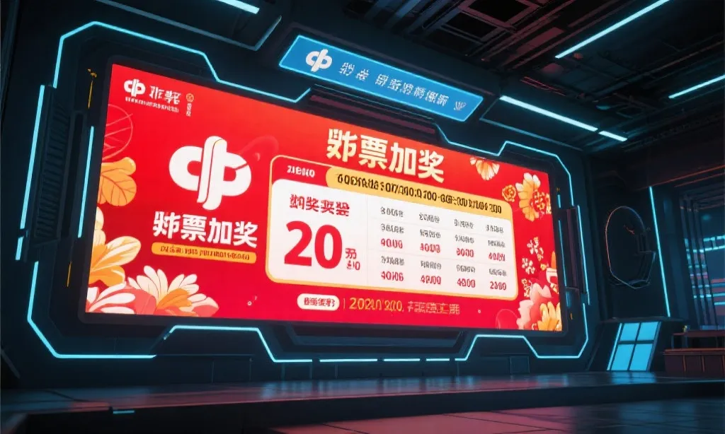 数据大屏幕上实时滚动加奖中奖信息